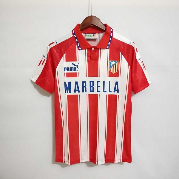 Tailandia Camiseta Atletico Madrid Replica Primera Ropa Retro 1996 1997